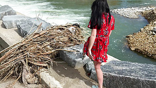 POV Roadside Debauchery  Wet Pleasure by the River