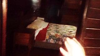 Sissy Crossdresser fucking her stepmother's mature milf