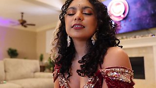 Desi Friend’s Wild POV Seduction in Brunette Hardcore