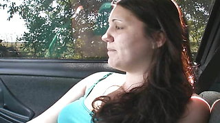 Chubby Car Bitch Mother of the Year Sucks Dick Shows Puss n Tits Prison Stories Too!