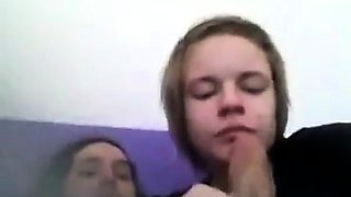 Short Haired Amateur Cocksucker Swallows Cum For The Camera