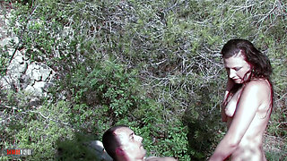 Alyssa Wild Shows Off Her Metis Pussy Fucking Robin Reid in Outdoor Deepthroat Initiation