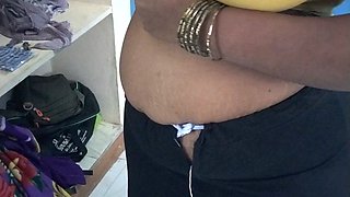 Hot Saree Wearing