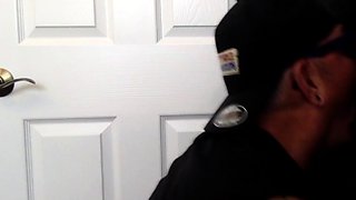 Gloryhole moustache amateur giving head