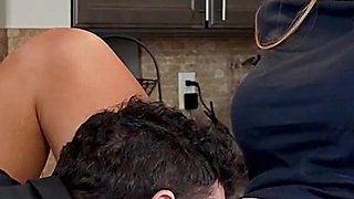 Blowjob and Boss Talk: Sarah Sucks Jayden Under the Desk While He Fights for Fair Treatment