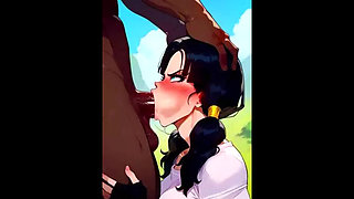 Videl Hentai Compilation  DBZ