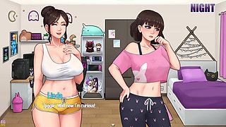 House Chores #51: Threesome with My Stepmom and My Hot Stepsister