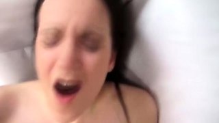 Slutty brunette nurse hardcore pov sex in hospital