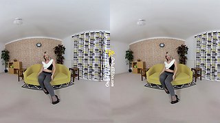 Elle M - Beautiful Blonde Solo Striptease - Sexlikereal