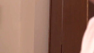 Sticky Fondling and Nipple Play Training of a Private Busty Nurse Hired by Men. 3