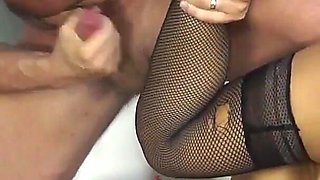 Amateur with Lisa Stella a Slutty Italian Brunette Cougar Gets Her Pussy Opened and Her Mouth Filled