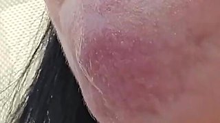 Smoking After Blowjob with Cum in My Mouths