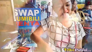 Filipina Trike Patrol Meets Cute Bubble Butt Teen At Trike Patrol