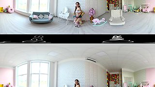 Playful Playdate 360º - Fit Schoolgirl Strips - Sexlikereal