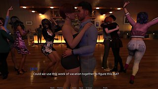 Just Married - S1 Ep2 - Emily Showed Her Pussy to Everybody While Dancing with Jack