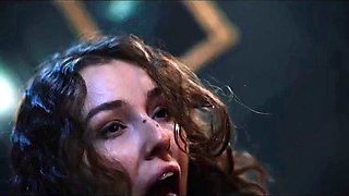 Sexy young babe filled up with creamy cum by tentacles