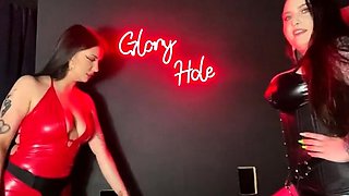 Mistress Karino - Take Our Cocks Deep In You Mouth Slave