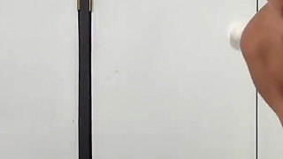 An injured tennis player gets hands on help from the nurse