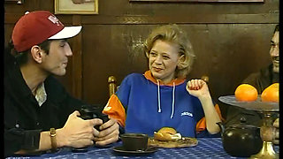 Visited My Boyfriend's Stepmother for Dinner and Fucked Her