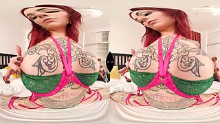 JOI With Hot Tattooed Redhead Juis Wild - VRSexperts