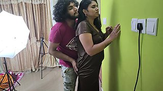 Vaishnavy and Sharun Raj Nighty Hot Romance, Nighty Boobs Kiss and Ass Lick with Pussy Kiss, Mallu Couple Hot Romance, Mallu Hot