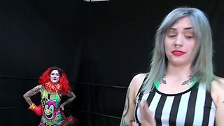 Tickle Wrestling Entertainment: Paula Bunion vs Punchy the