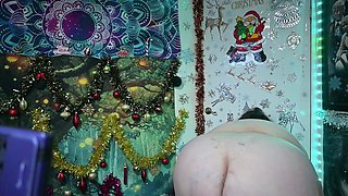 Bending Over and Showing This Fat Ass Hole