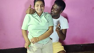 Hot Indian Teen Deluwara Fucks Hard in Homemade Doggy Style Sex Video