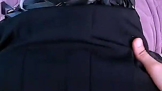 Art Homemade Tape with Whimsical Gothic Doll Cum in Pussy