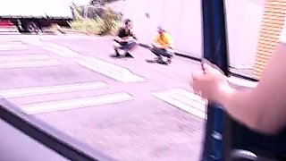 Amateur Asian gives amazing blowjob