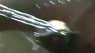 Punished Rod by Leaving Him Outside Blindfolded and Chained to the Drainpipe by His Chastity Cage X