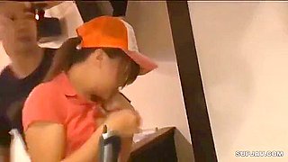 Horny Cafe Lady Gives Full Customer Service Unc Fxxk 3n3h0d0t1