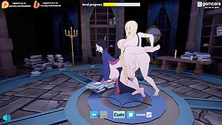 Rough anal, big tits blonde, anal creampie