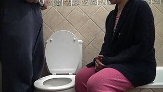 Stepmom Susan Watches Step Son Pee in Taboo CFNM Pissing Fetish 4K