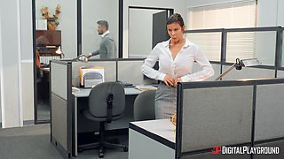 Gorgeous MILF pornstar arousing adult scene