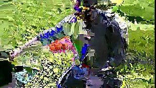 Blonde ass fucked on the lawn by group of people