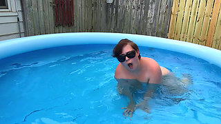 POV: Pool Creeper Caught! Anal Devore