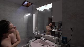 Mango Showering and Drying Before Going to Gangbang Party