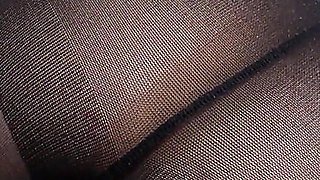 Pantyhose on my ass + your sperm