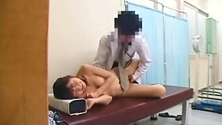 Schoolgirls Go In For Checkups And The Doctor Gets To Grope