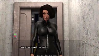 Granny House 129: Dining Table Fuck with Paveena and Priya in 3D Hentai Animation