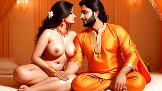 Hot indian housewife excited for sex with office boss