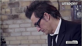 Hot Secretary Sophie Logan Submits To Big Dick Boss In Office