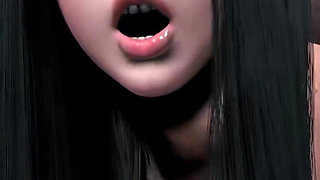 3D BBW Mature MILF Teasing the BBC to Fuck Her Wet Pusy