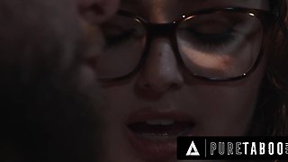 Thick teen Leana has fun with her lustful man