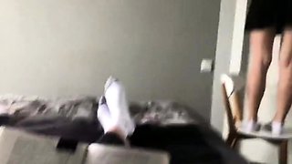 Maid Skipped Panties for Work, Got Fucked - Amateur Blowjob