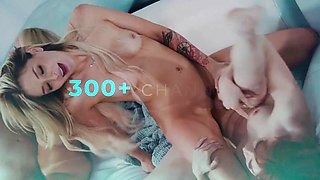 Small Town s New Lesbian Kylie Rocket Hard Fucks Her Horny Straight Neighbor Lily Larimar! FINGERING: Porn