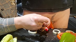 CBT. Extreme Dick and Urethral Torment in the Kitchen! Cooking Cock 2. Episode 2/3. Full.
