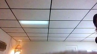 Big-Titted MILF Expresses Milk on Webcam