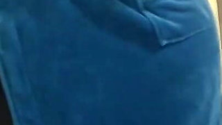 Fat Ass BBW Moaning and Stripteasing at the Kitchen